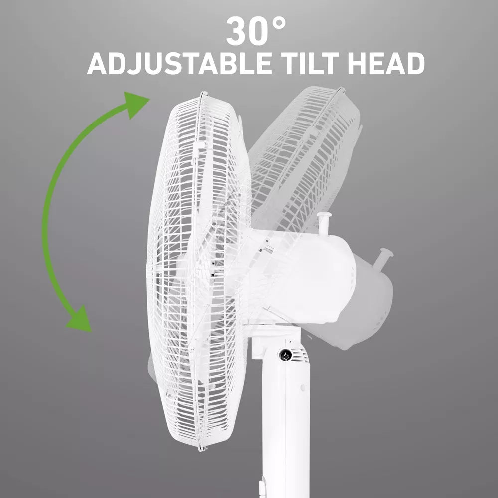16 Inch Manual Control Oscillating Household Stand Fan