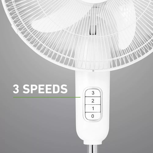 16 Inch Manual Control Oscillating Household Stand Fan
