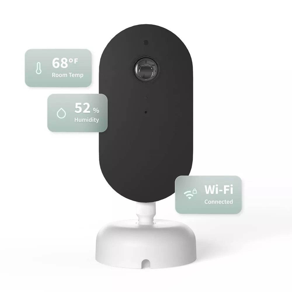 2K HD Secure Smart WiFi Baby Monitor Camera